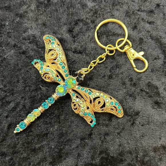 Betsey Johnson Dragonfly Bag Clip - Picture 5 of 5